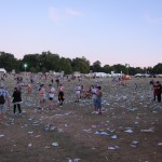 trash-strewn festival!